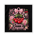 Sticker — Cherry Coquette Vintage Cherry Floral Kiss-Cut Sticker