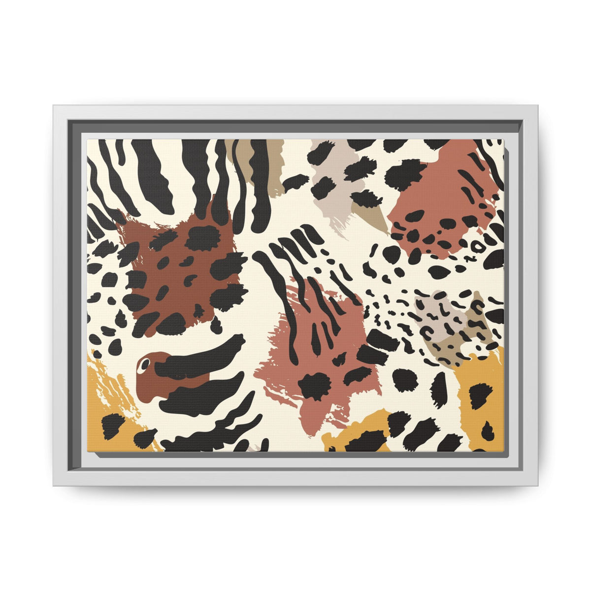 Matte Canvas, Framed (Multi-color)