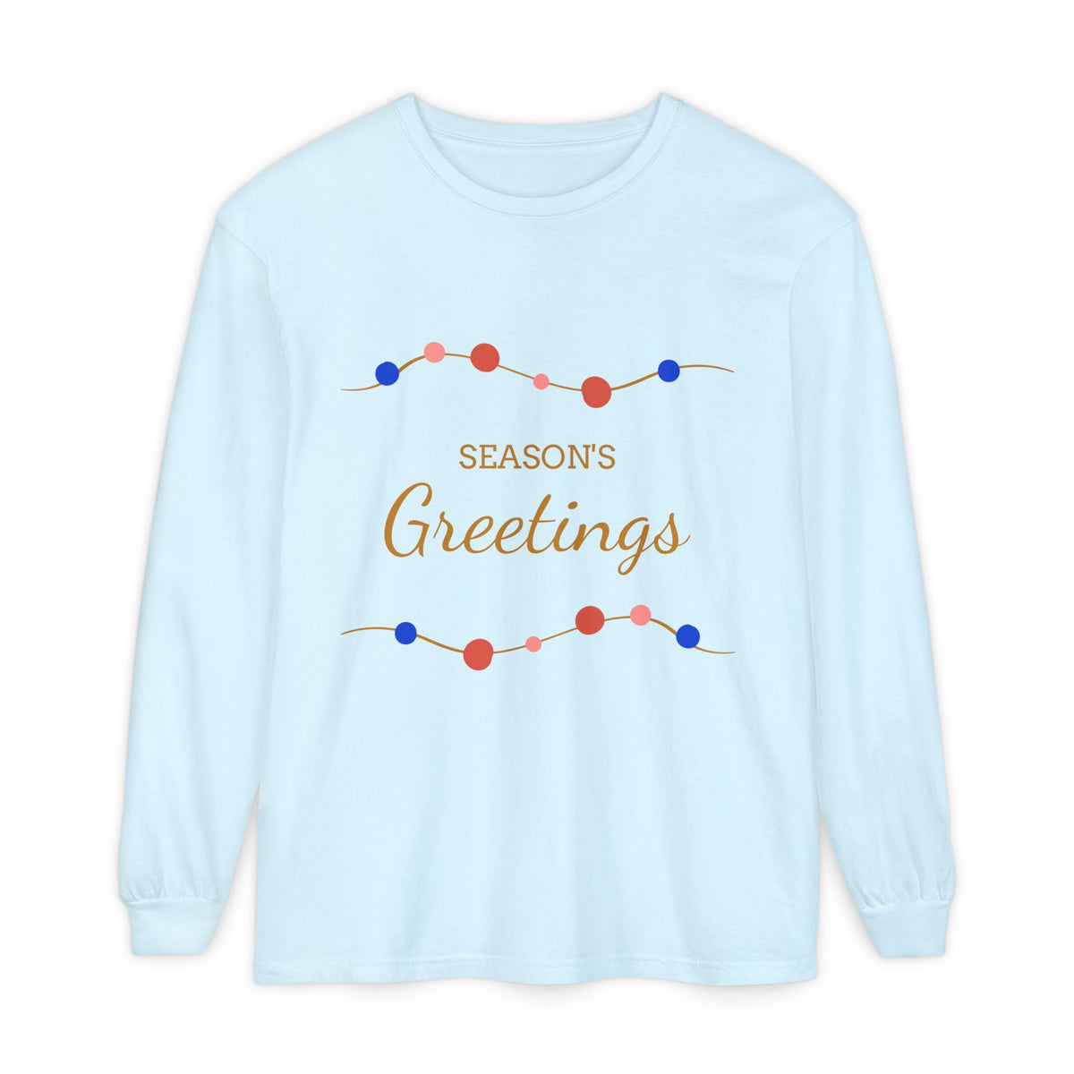 Unisex Garment-dyed Long Sleeve T-Shirt
