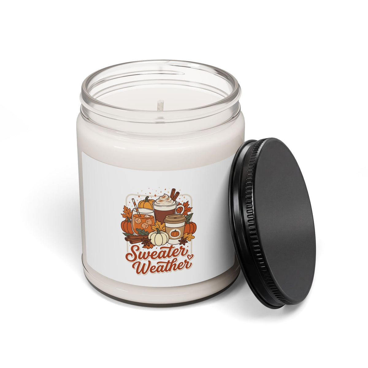 Sweater Weather Scented Soy Candle | Cozy Season Decor