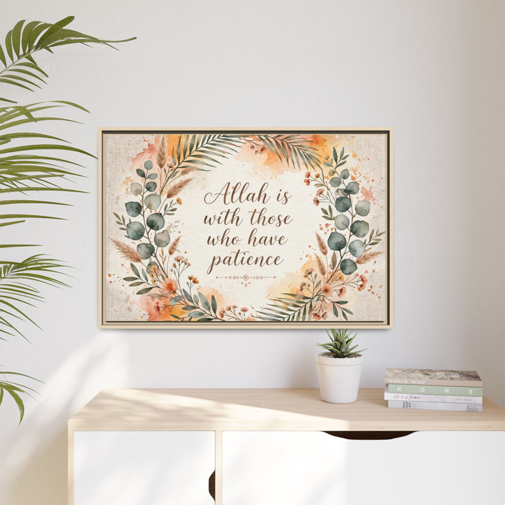 Matte Canvas, Framed (Multi-color)