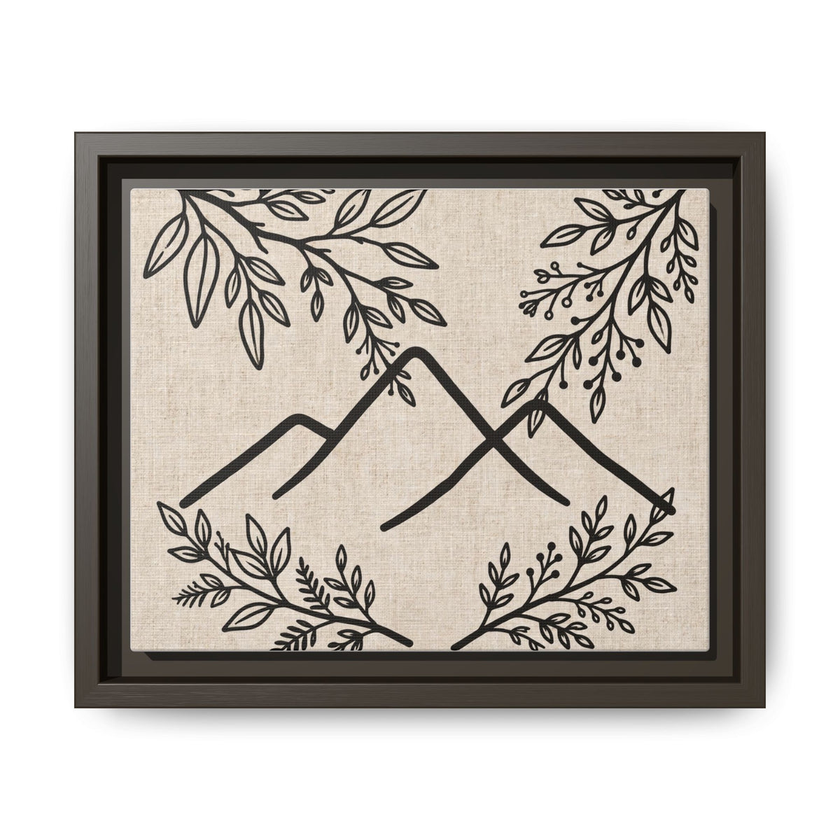 Matte Canvas, Framed (Multi-color)