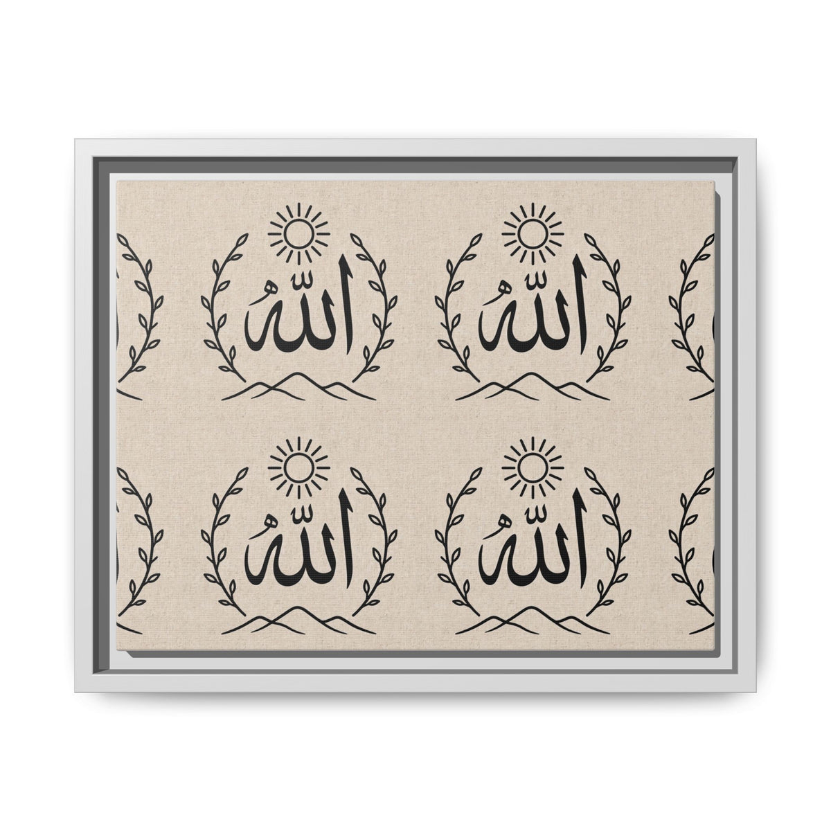 Matte Canvas, Framed (Multi-color)