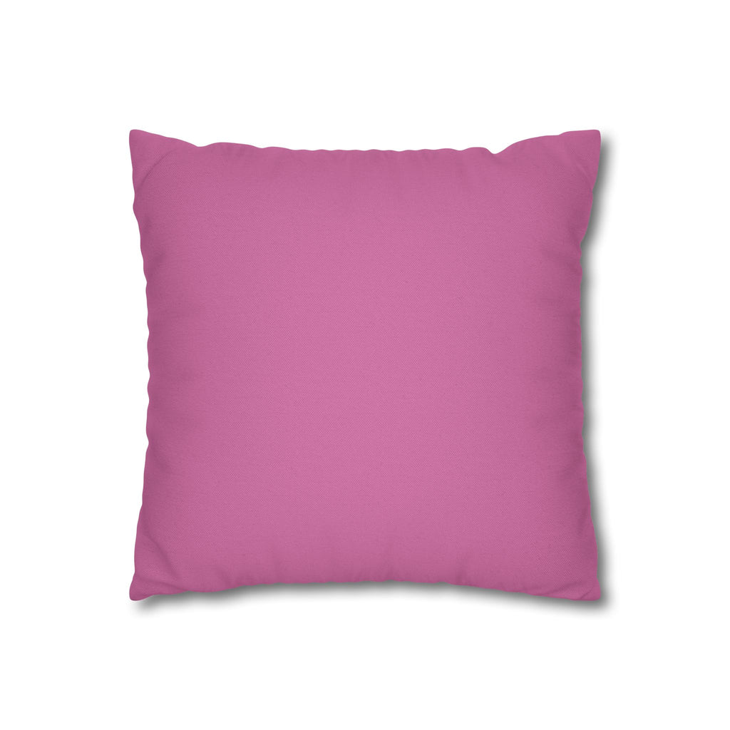 Spun Polyester Square Pillowcase