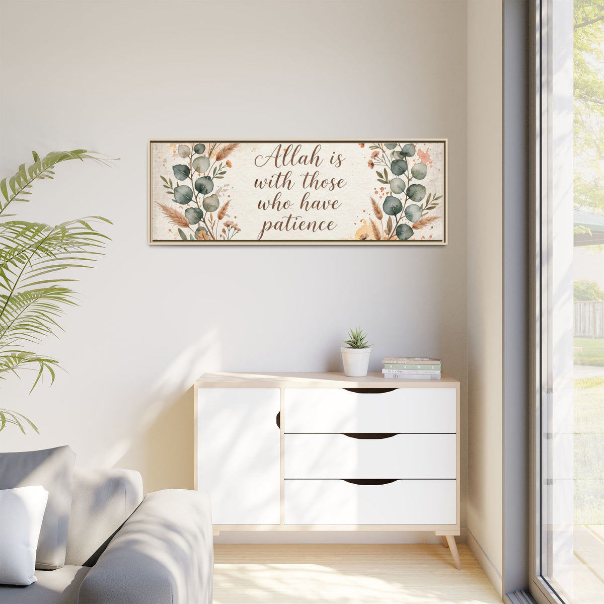 Matte Canvas, Framed (Multi-color)