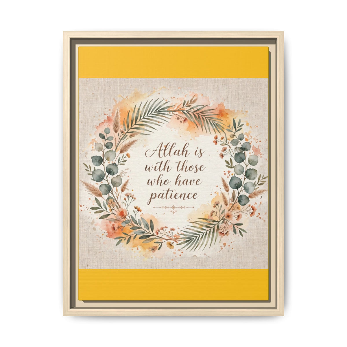 Matte Canvas, Framed (Multi-color)