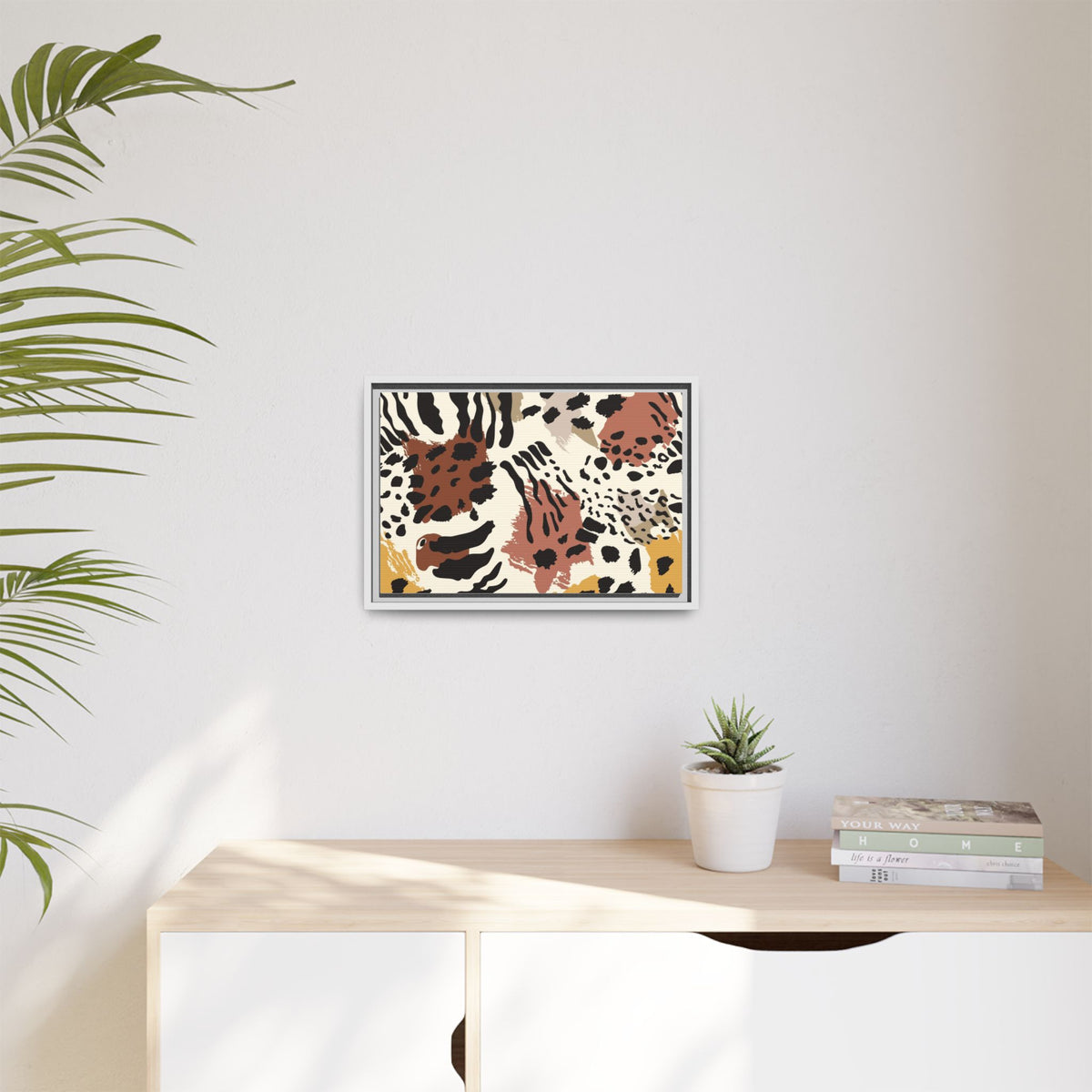 Matte Canvas, Framed (Multi-color)
