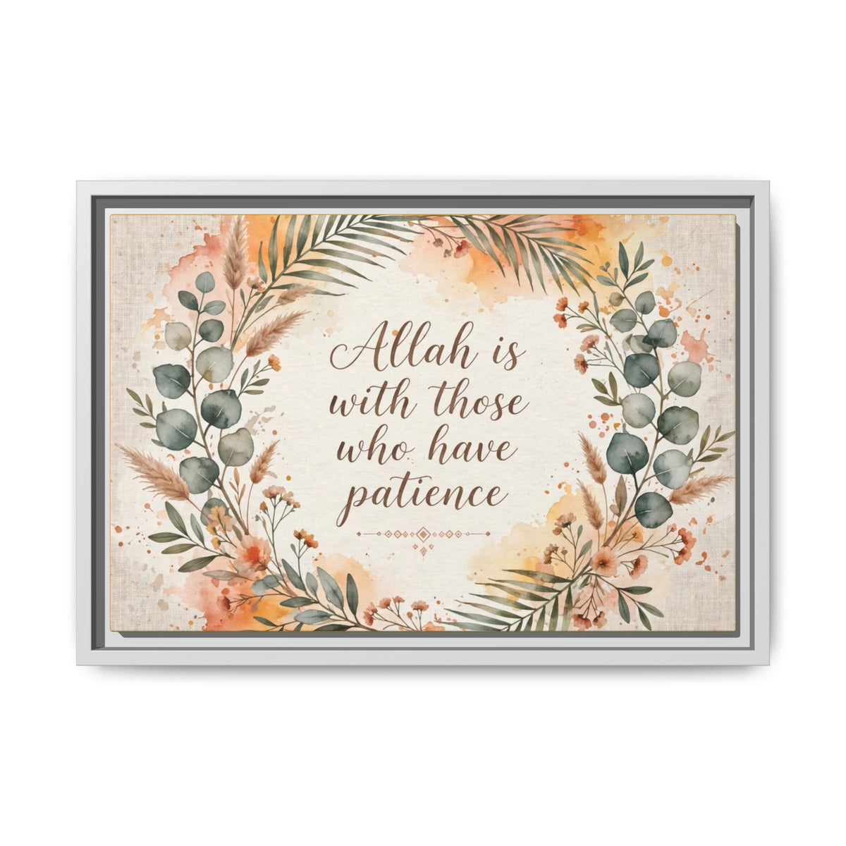 Matte Canvas, Framed (Multi-color)