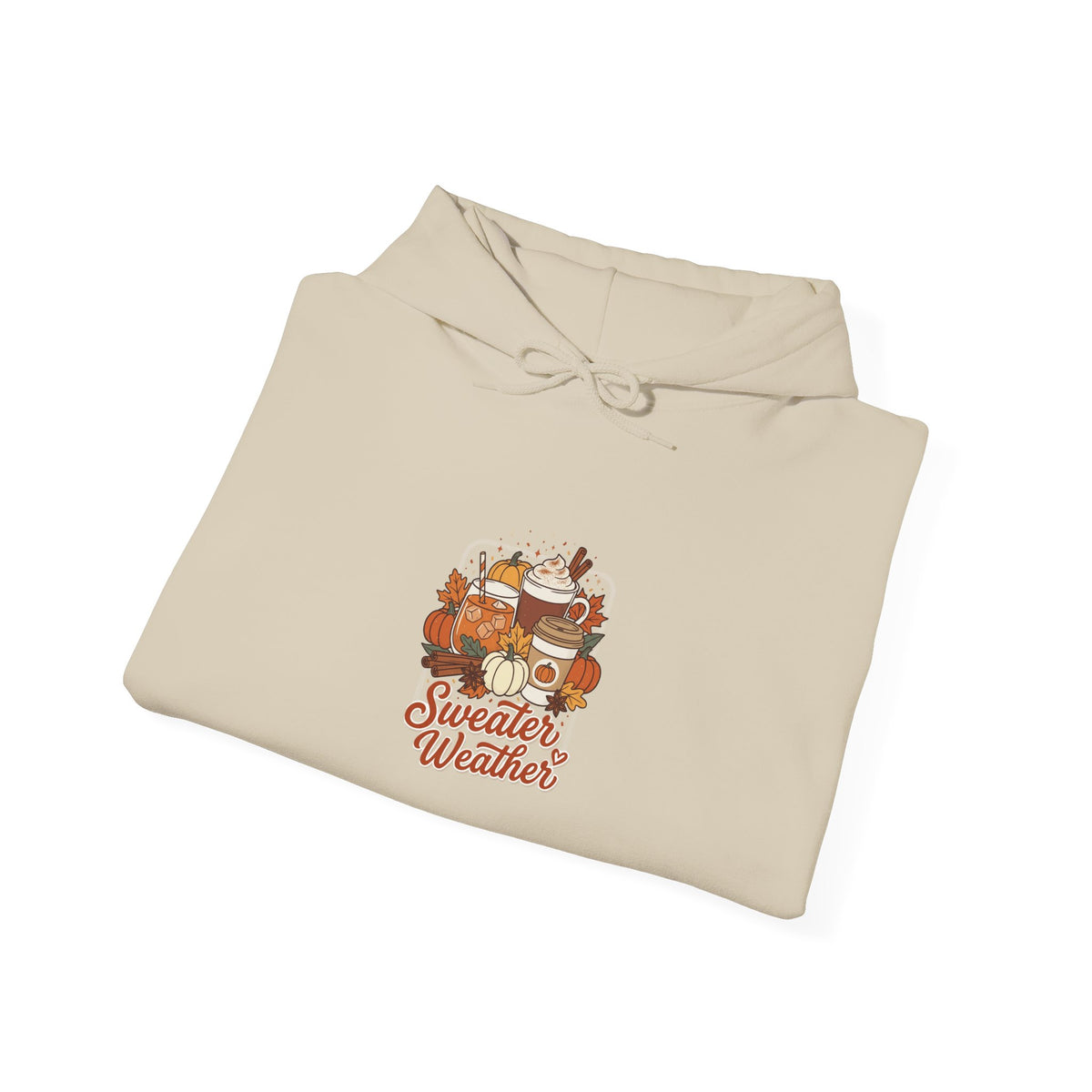 Sweater Weather Hoodie | Gemütliche Jahreszeit Herbst-Vibes, Herbst-Ästhetik