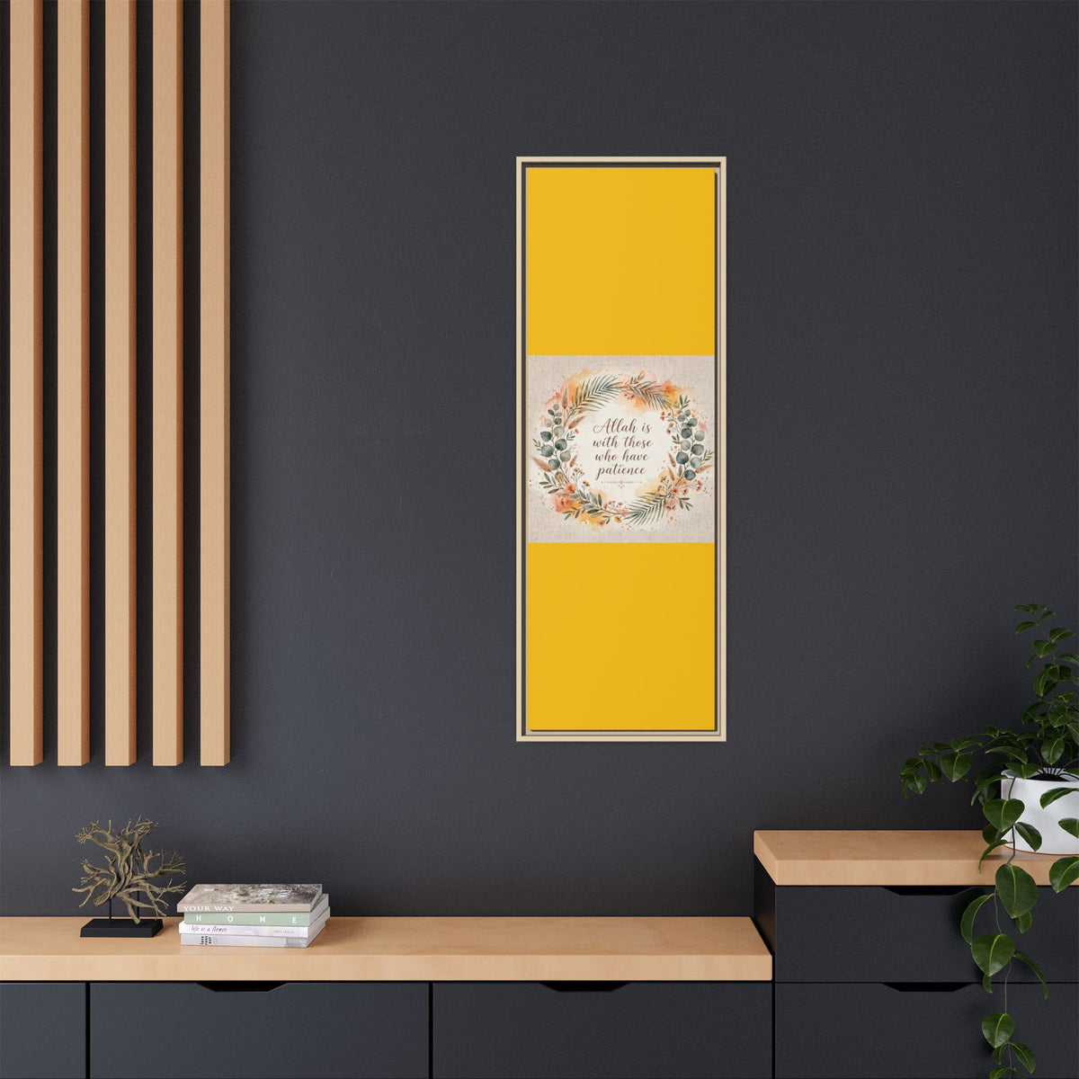Matte Canvas, Framed (Multi-color)