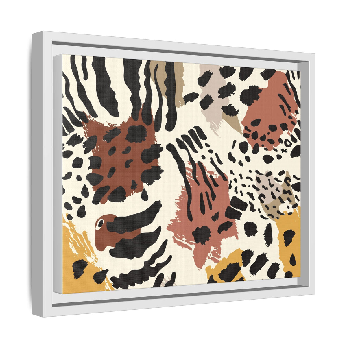Matte Canvas, Framed (Multi-color)
