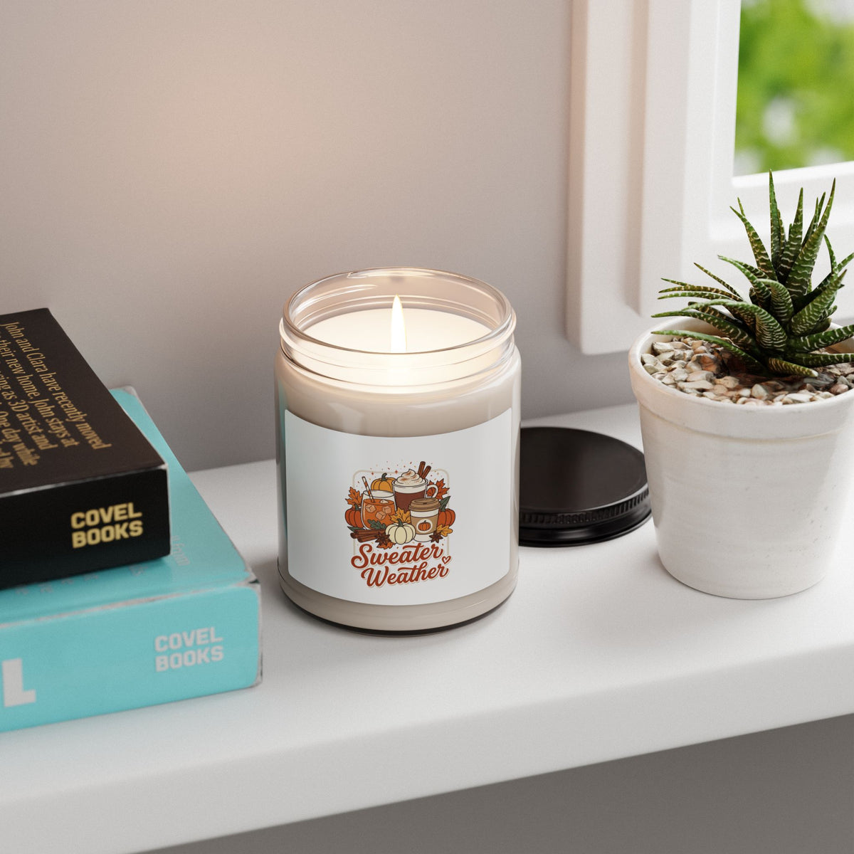 Sweater Weather Scented Soy Candle | Cozy Season Decor