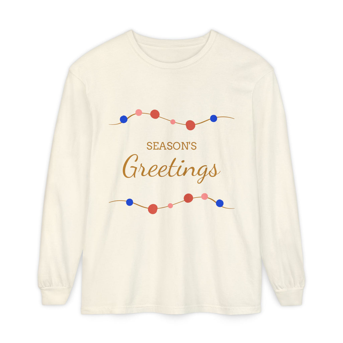 Unisex Garment-dyed Long Sleeve T-Shirt