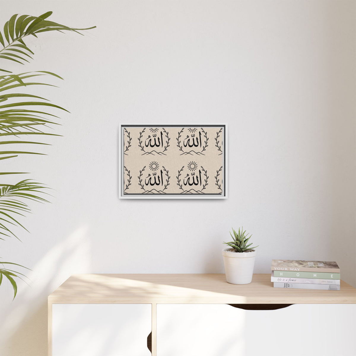 Matte Canvas, Framed (Multi-color)