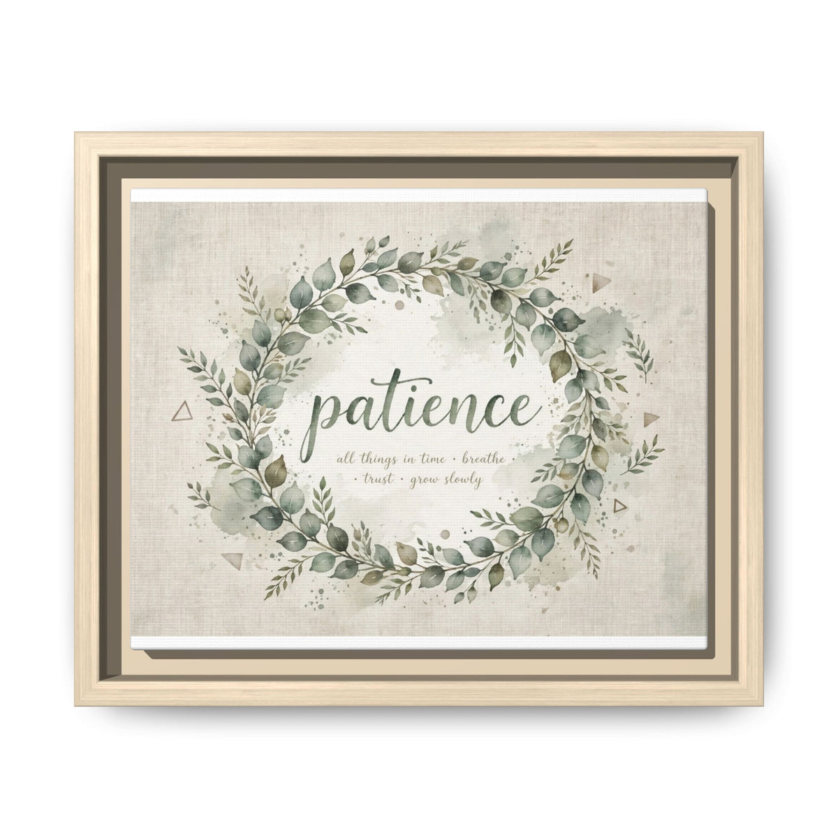Matte Canvas, Framed (Multi-color)