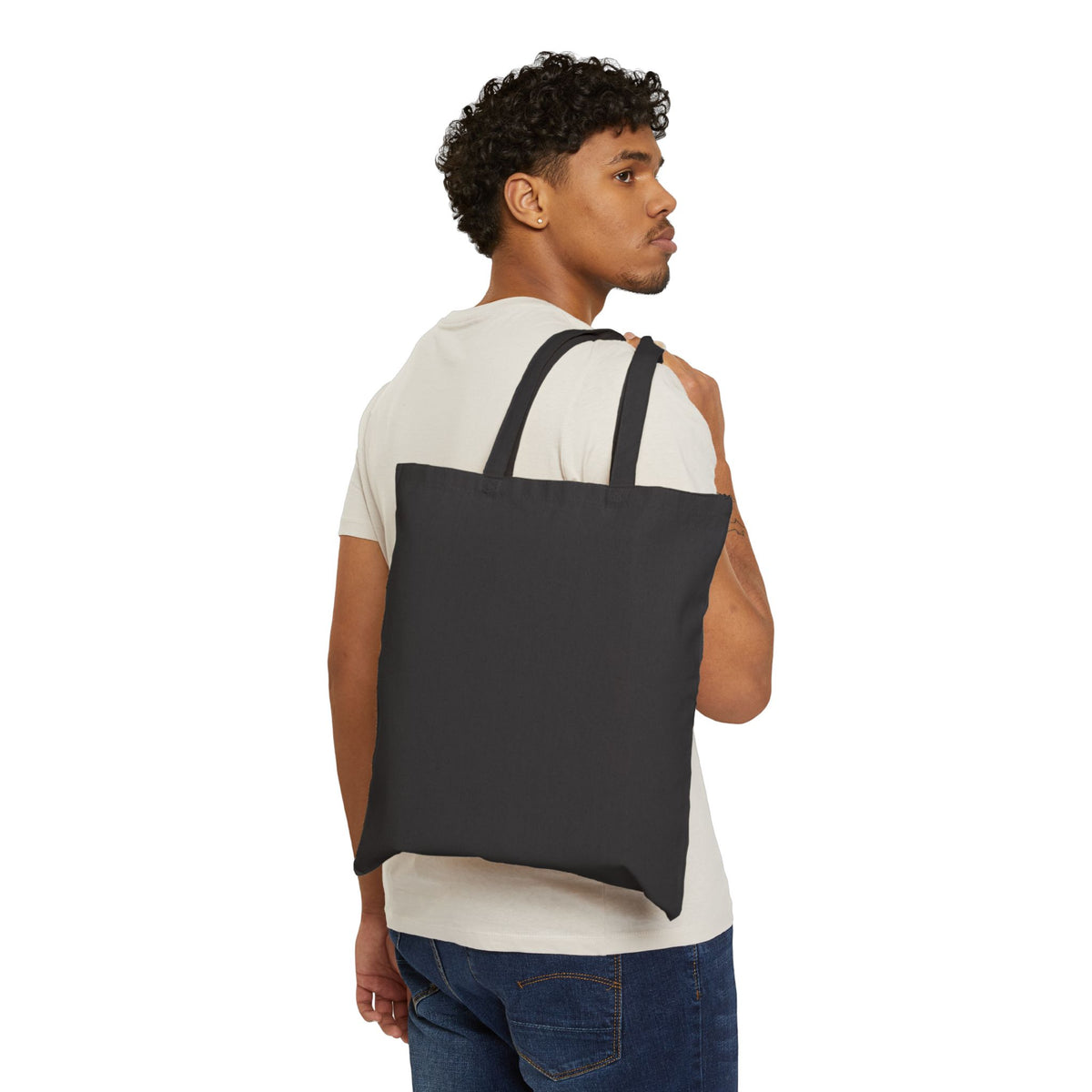 Cherry Coquette Floral Canvas Tote Bag