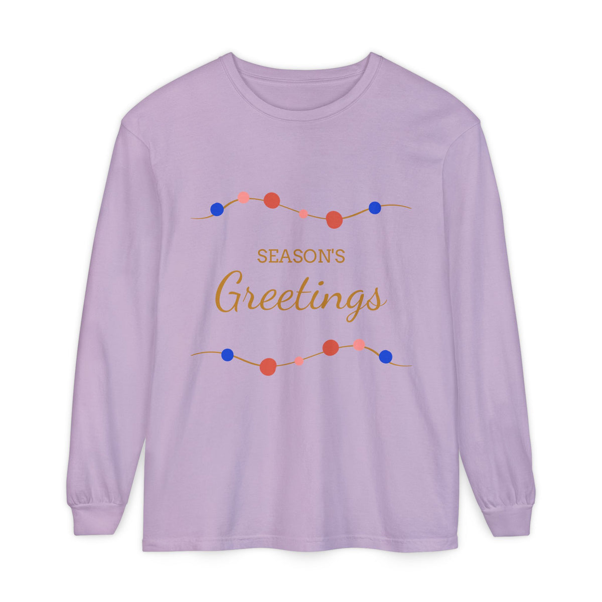 Unisex Garment-dyed Long Sleeve T-Shirt