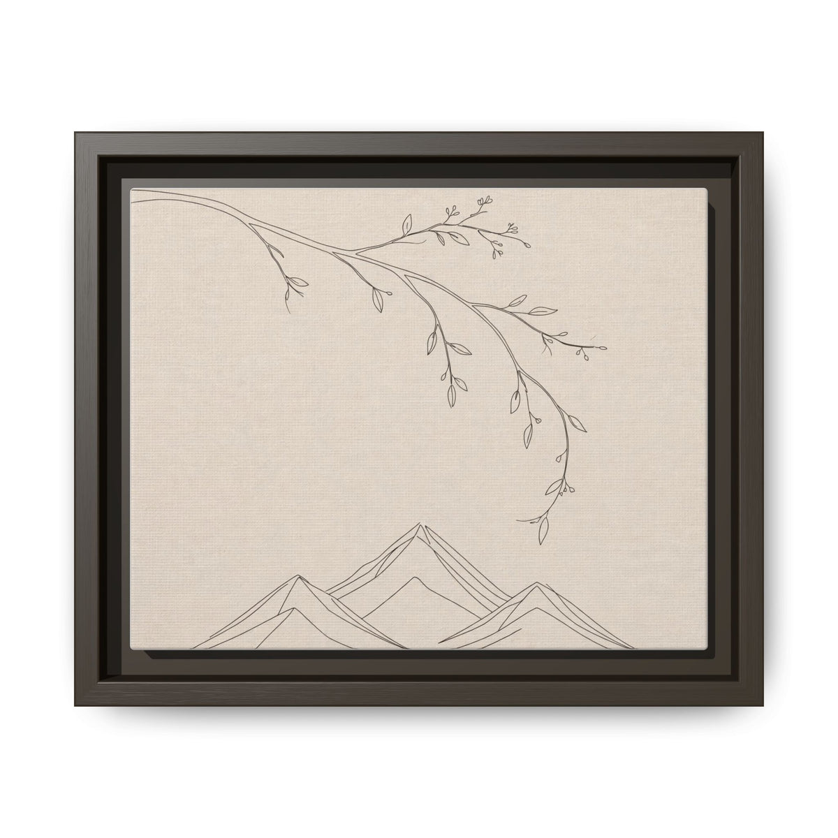 Matte Canvas, Framed (Multi-color)