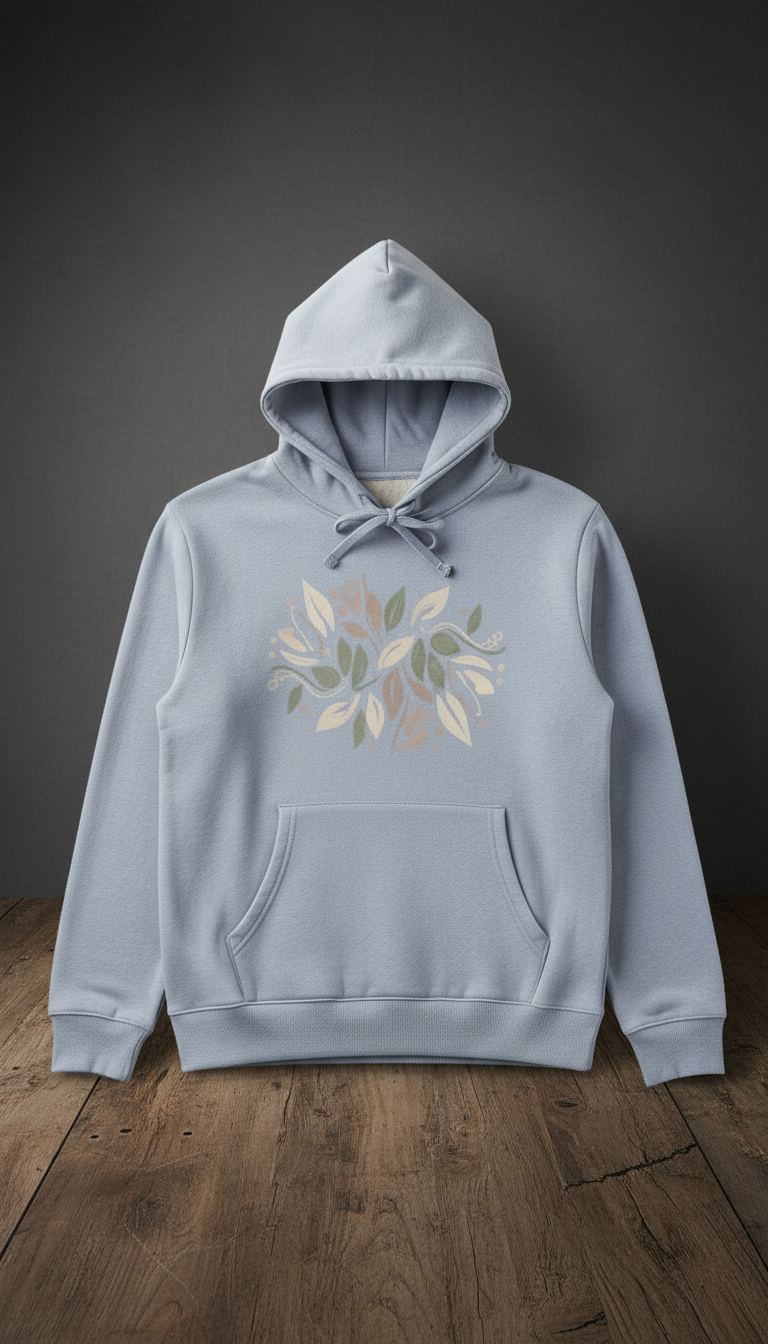 Personalized Milestone Fleece Hoodie in a new setting