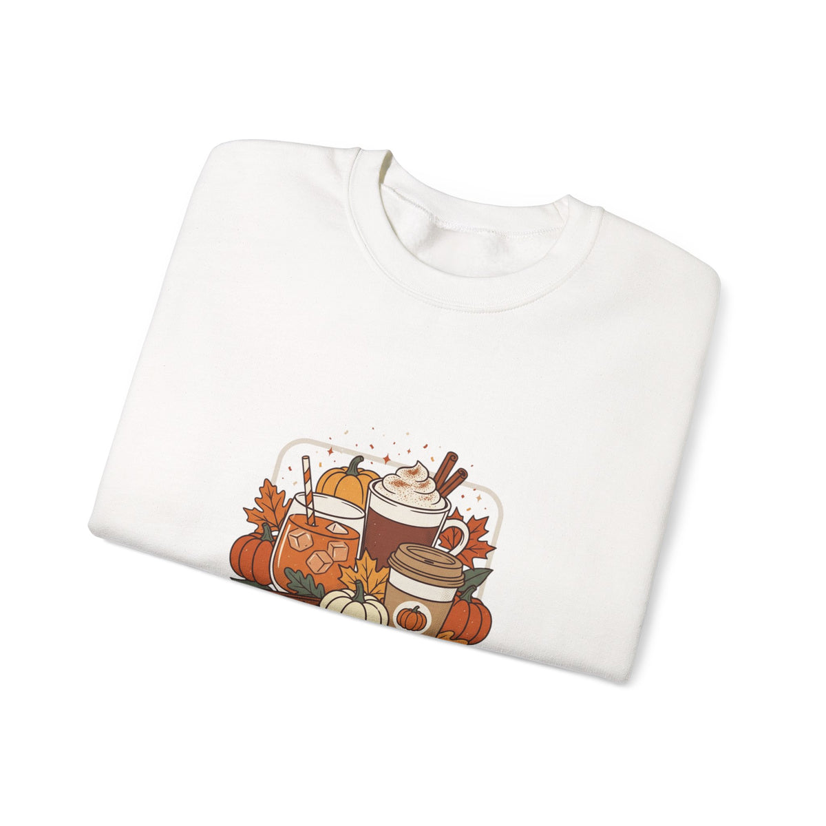Sweater Weather Fall Cozy Crewneck Sweatshirt | Pumpkin Spice Autumn Vibes