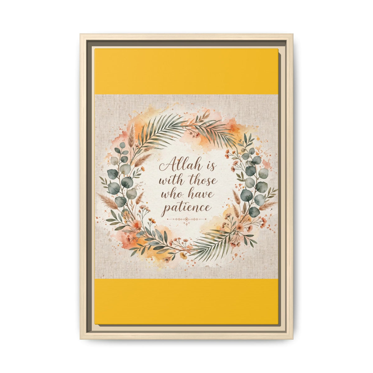 Matte Canvas, Framed (Multi-color)