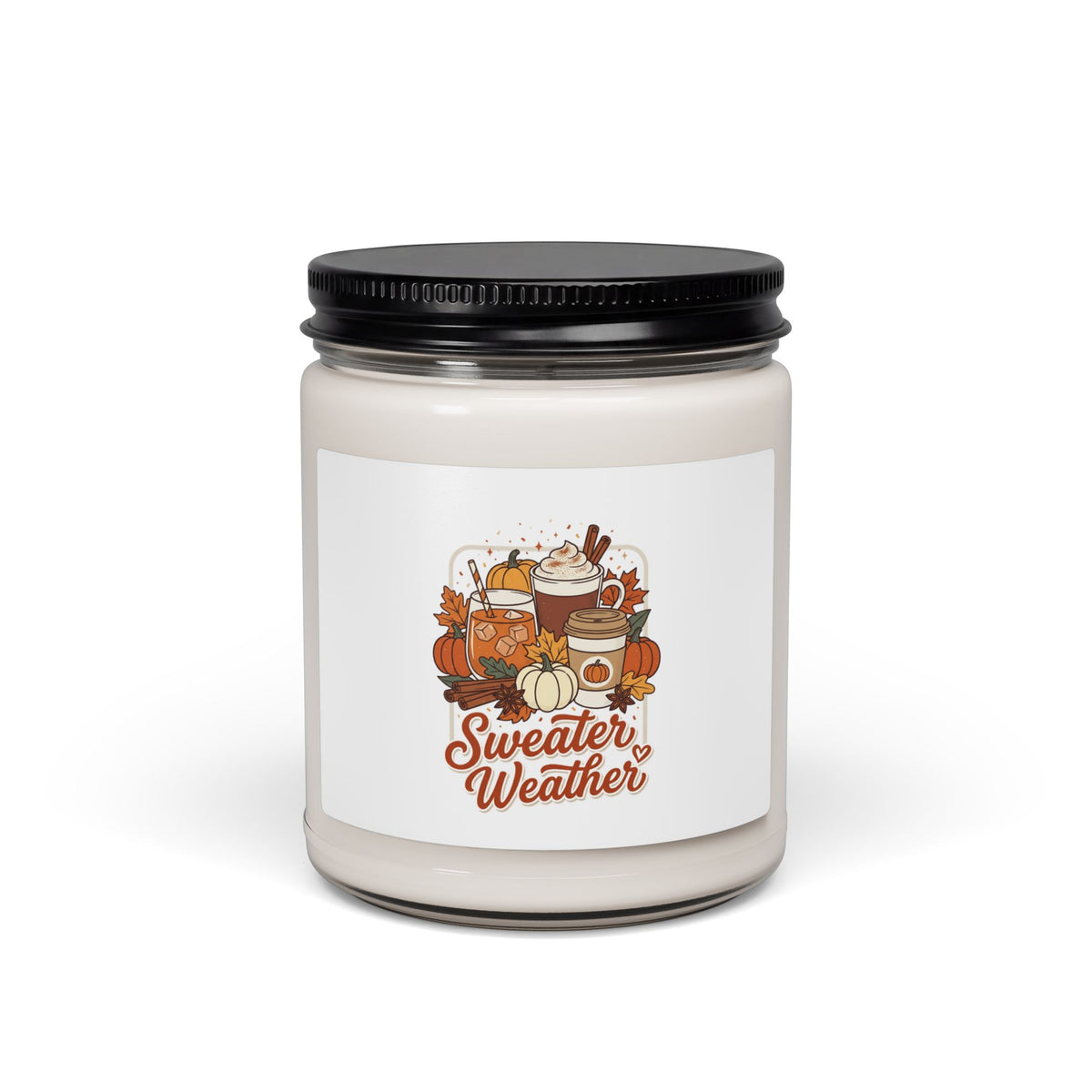 Sweater Weather Scented Soy Candle | Cozy Season Decor