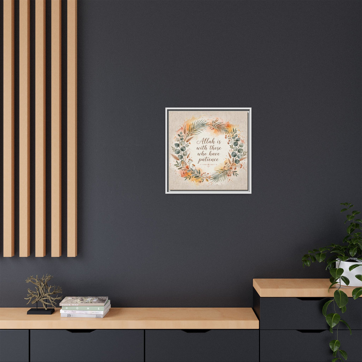 Matte Canvas, Framed (Multi-color)