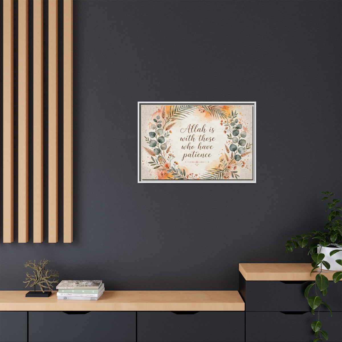 Matte Canvas, Framed (Multi-color)