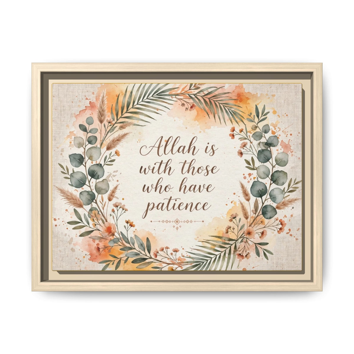 Matte Canvas, Framed (Multi-color)