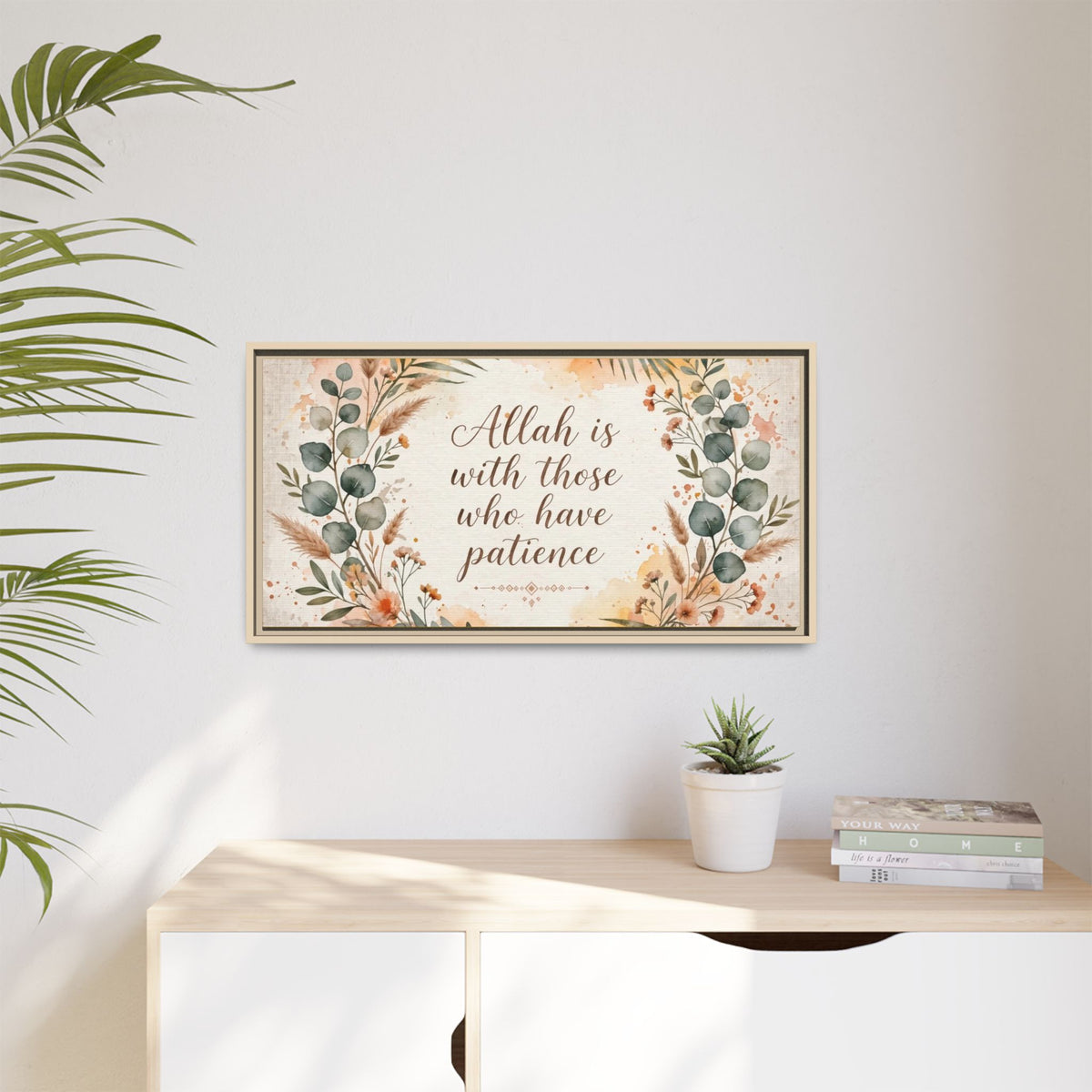 Matte Canvas, Framed (Multi-color)