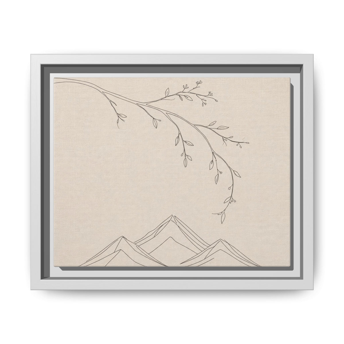 Matte Canvas, Framed (Multi-color)