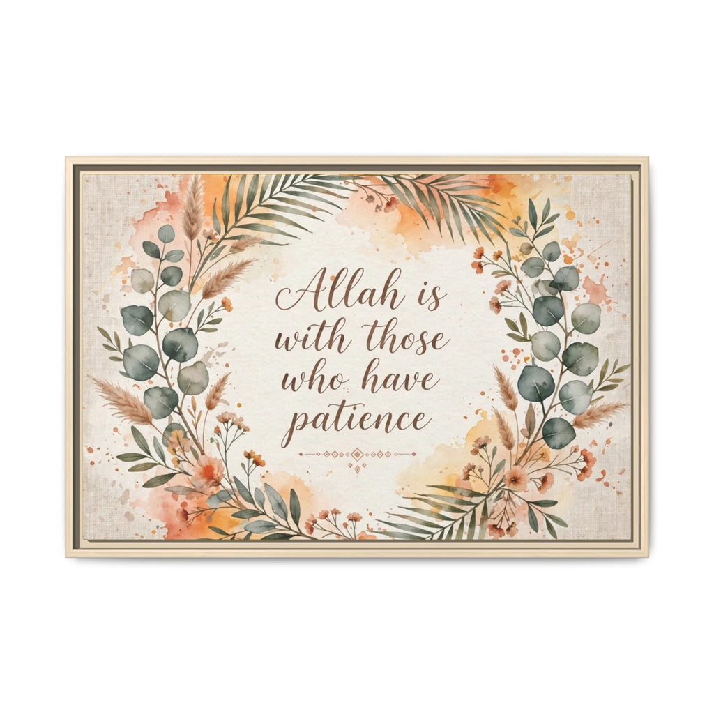 Matte Canvas, Framed (Multi-color)