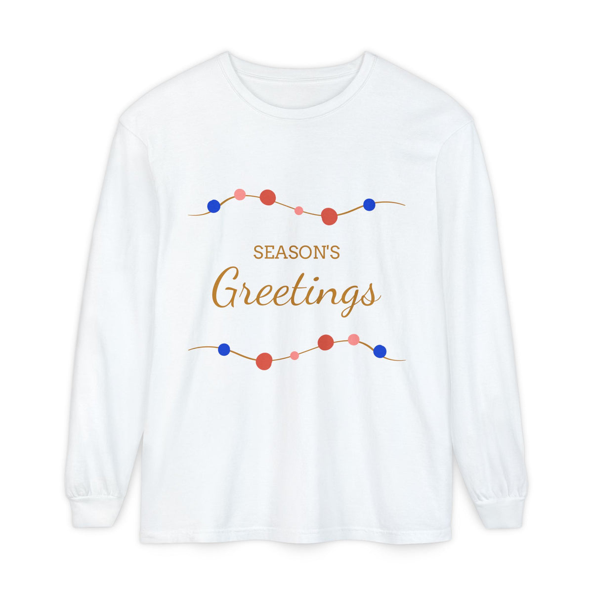 Unisex Garment-dyed Long Sleeve T-Shirt