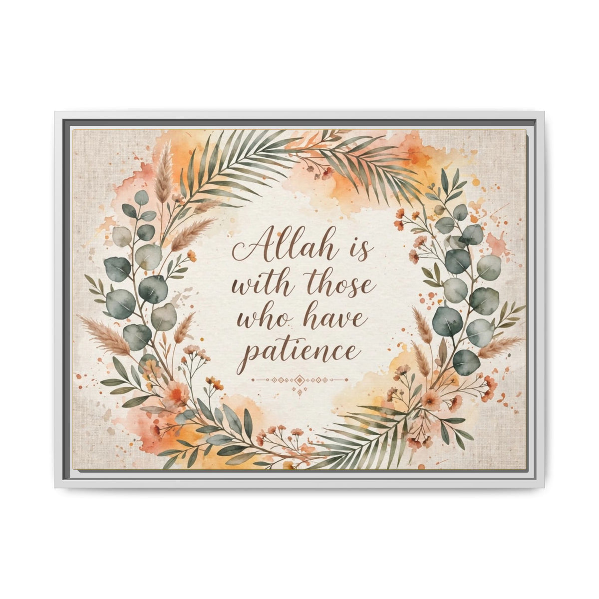 Matte Canvas, Framed (Multi-color)