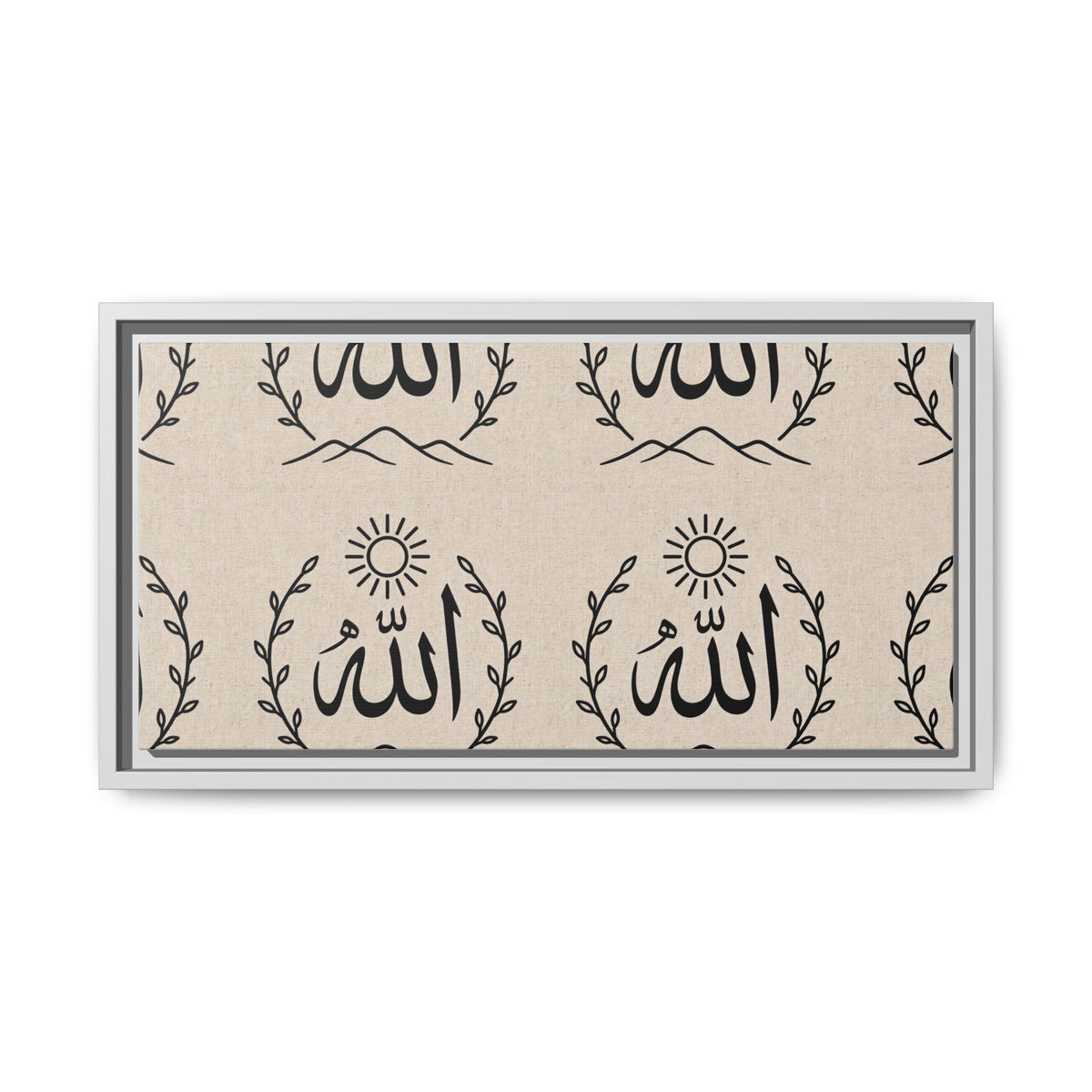 Matte Canvas, Framed (Multi-color)