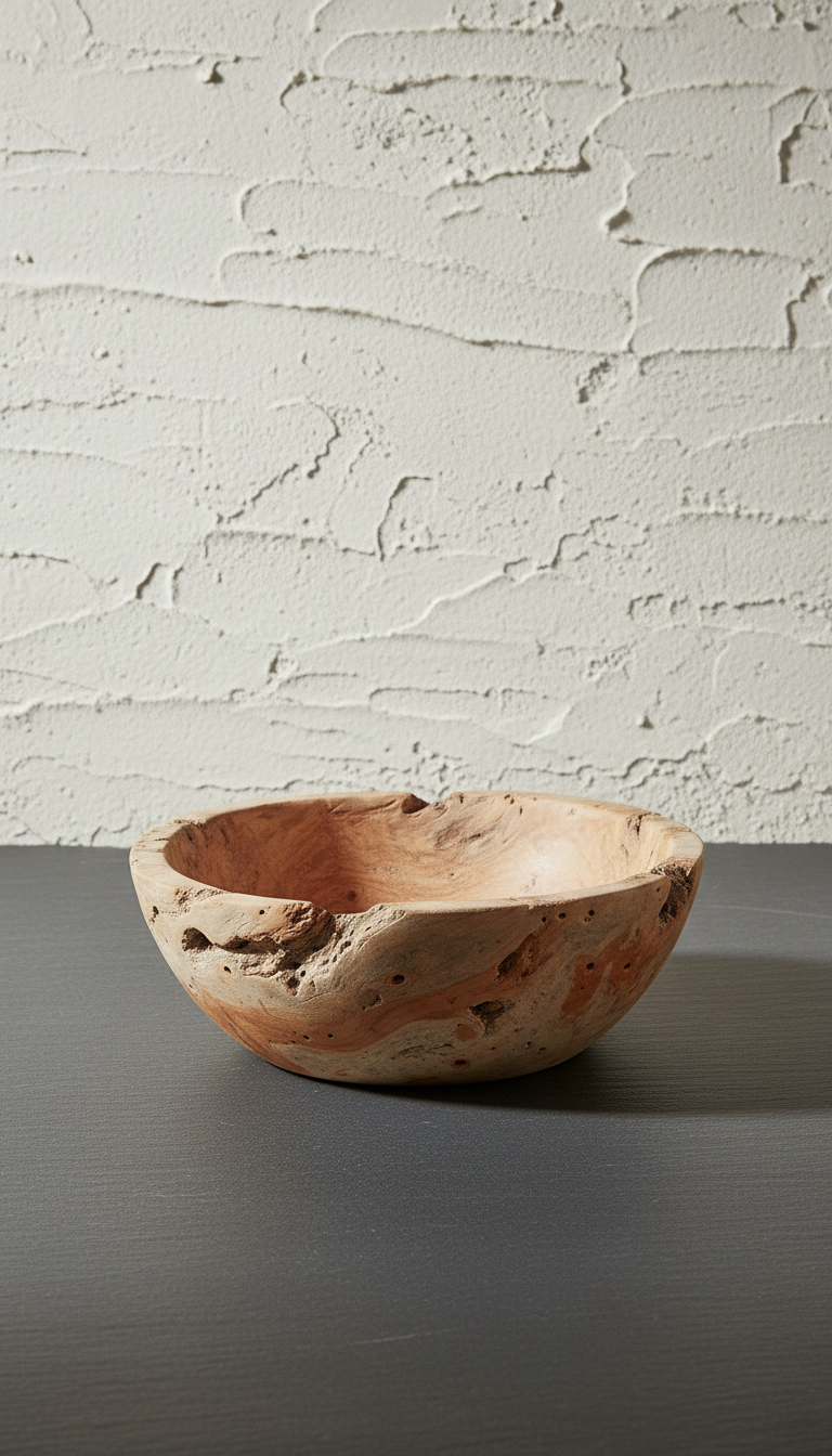 Wooden Bowl in a new setting