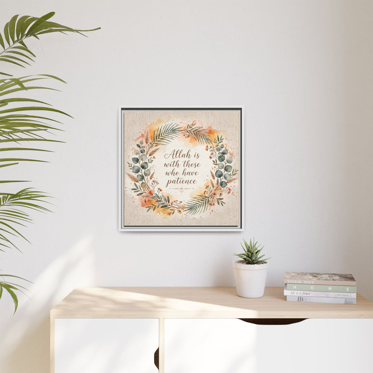 Matte Canvas, Framed (Multi-color)