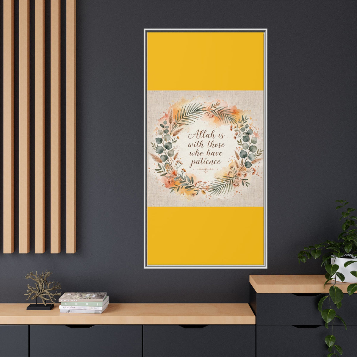 Matte Canvas, Framed (Multi-color)