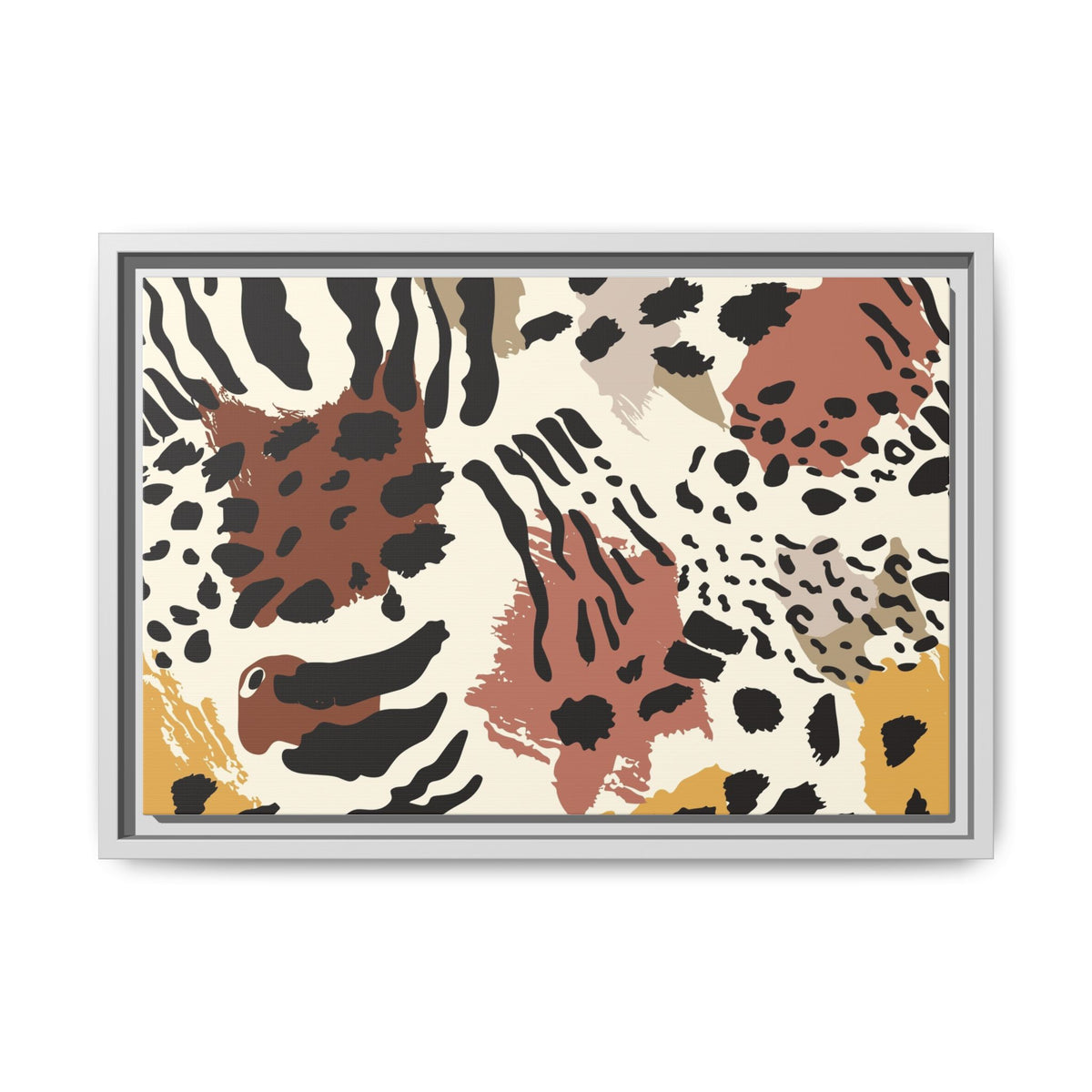 Matte Canvas, Framed (Multi-color)