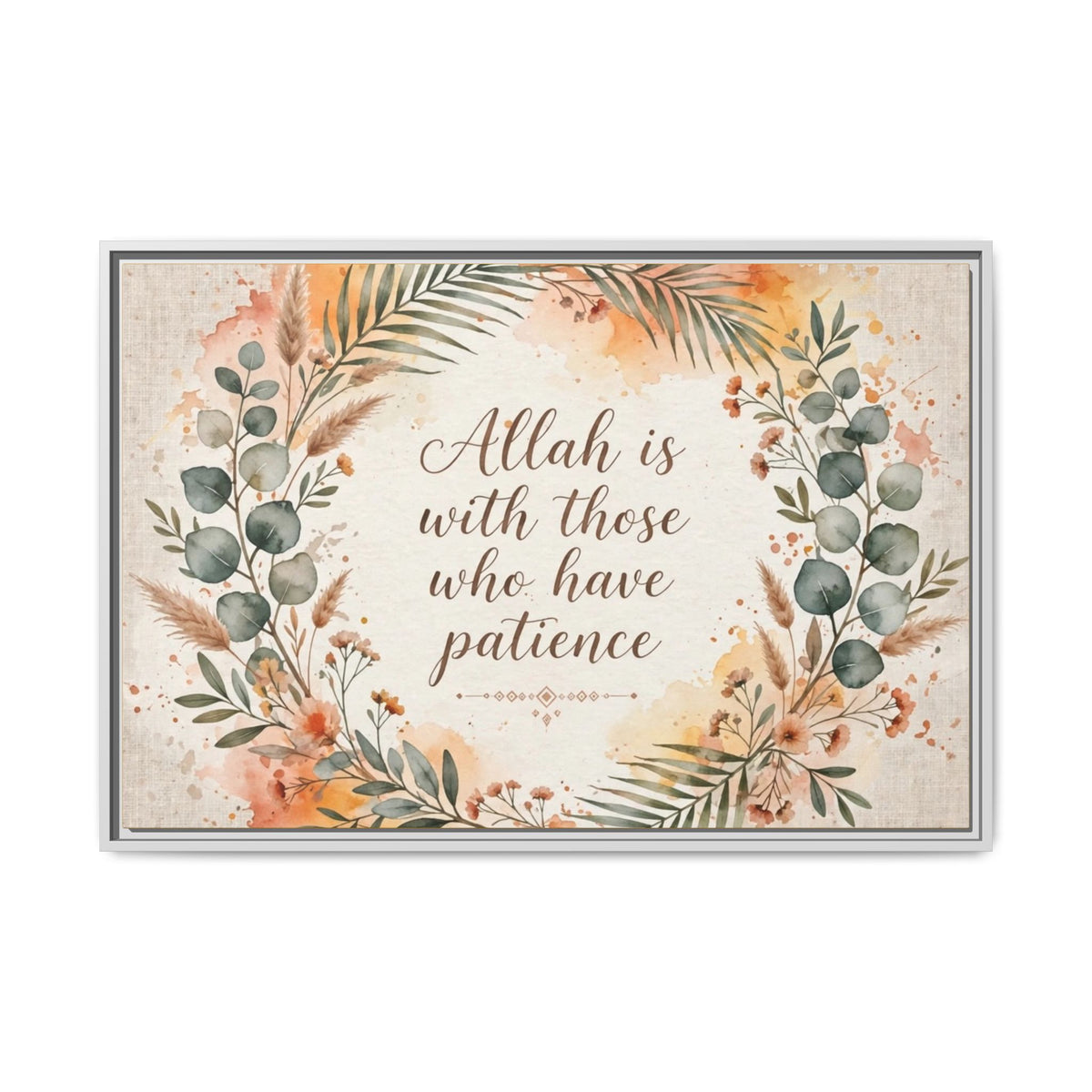 Matte Canvas, Framed (Multi-color)
