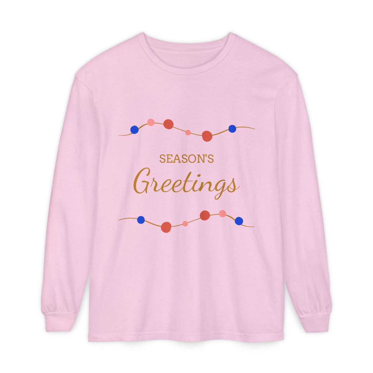 Unisex Garment-dyed Long Sleeve T-Shirt