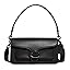COACH Women's Pebble Tabby Shoulder Bag | Quilted, 26, with Chain