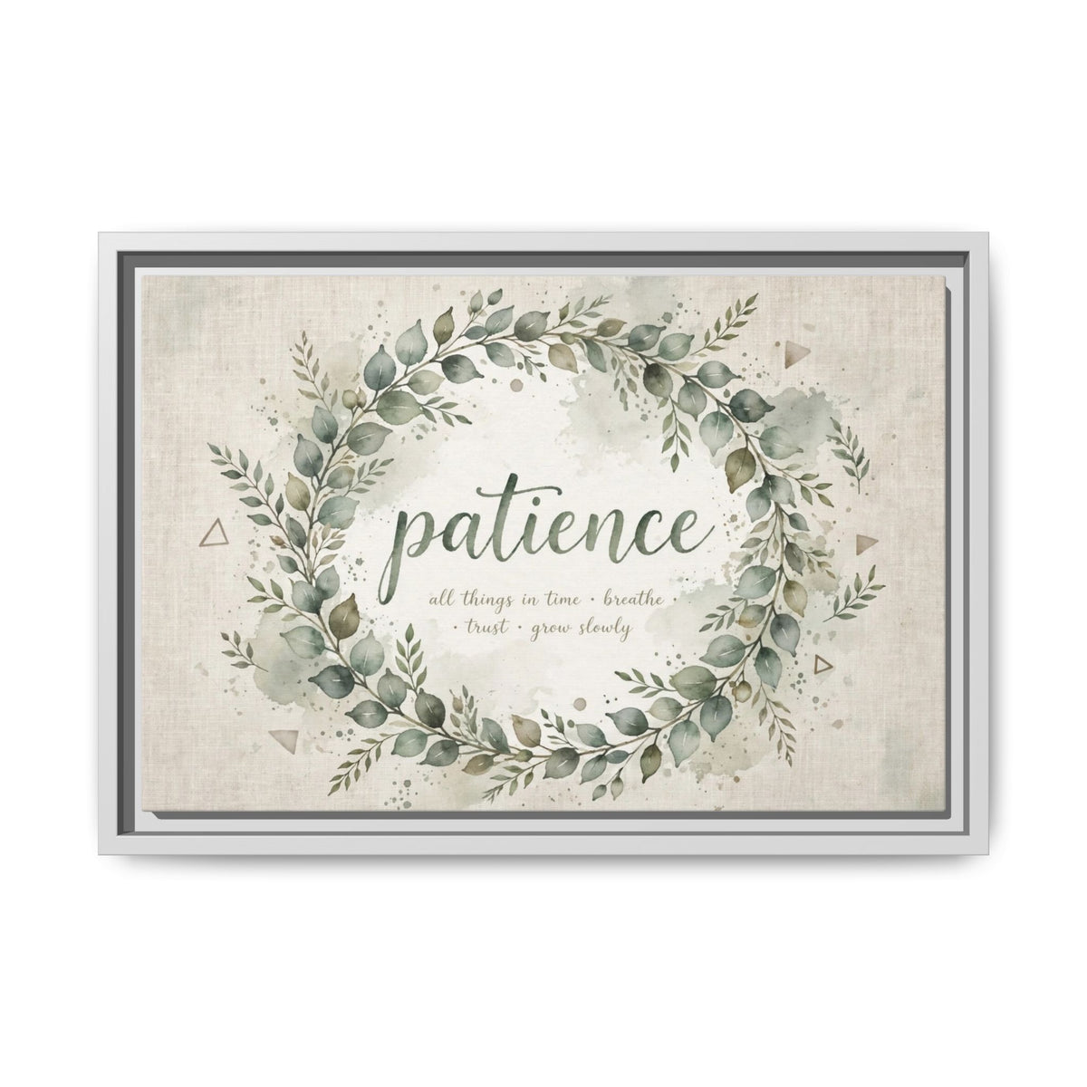Matte Canvas, Framed (Multi-color)