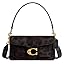COACH Women's Pebble Tabby Shoulder Bag | Quilted, 26, with Chain