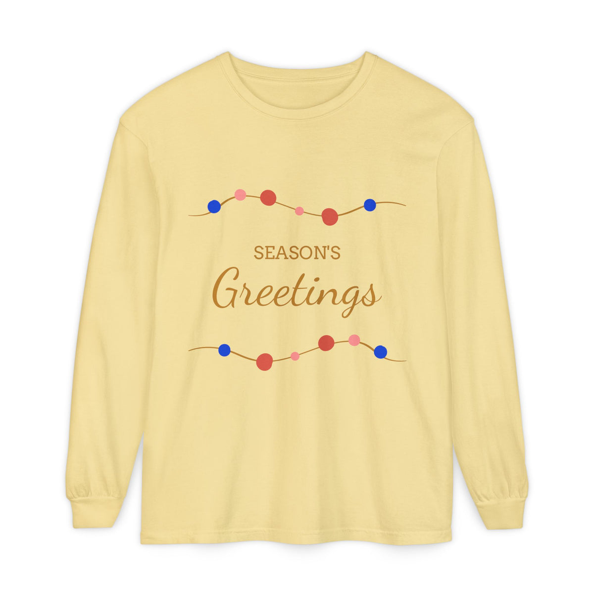 Unisex Garment-dyed Long Sleeve T-Shirt