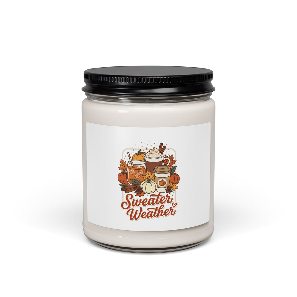 Sweater Weather Scented Soy Candle | Cozy Season Decor