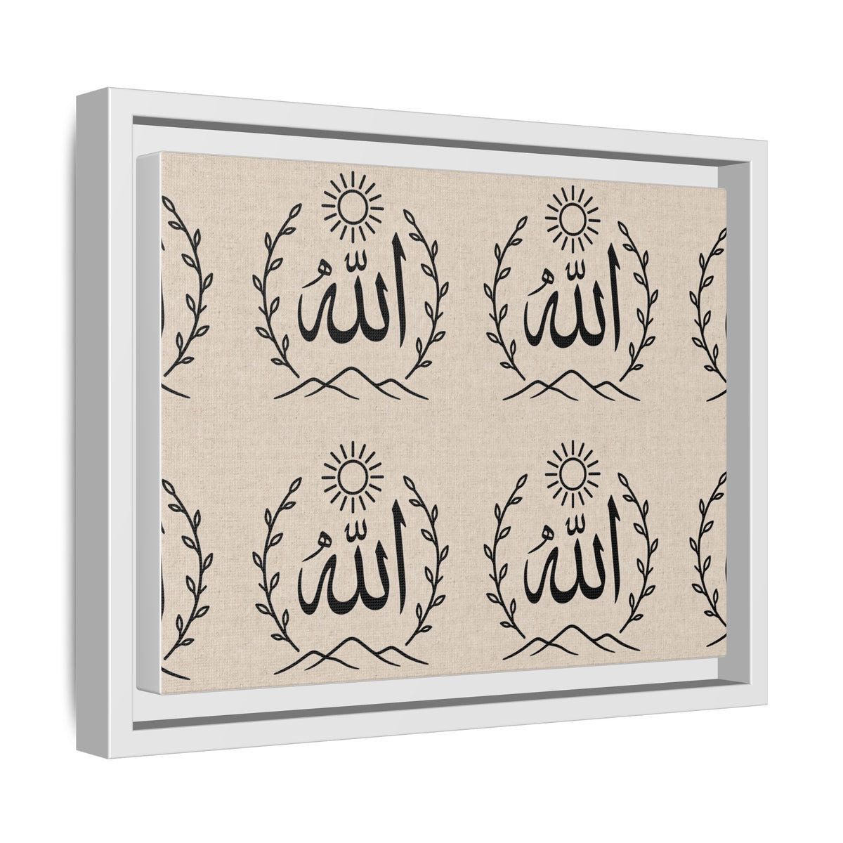 Matte Canvas, Framed (Multi-color)