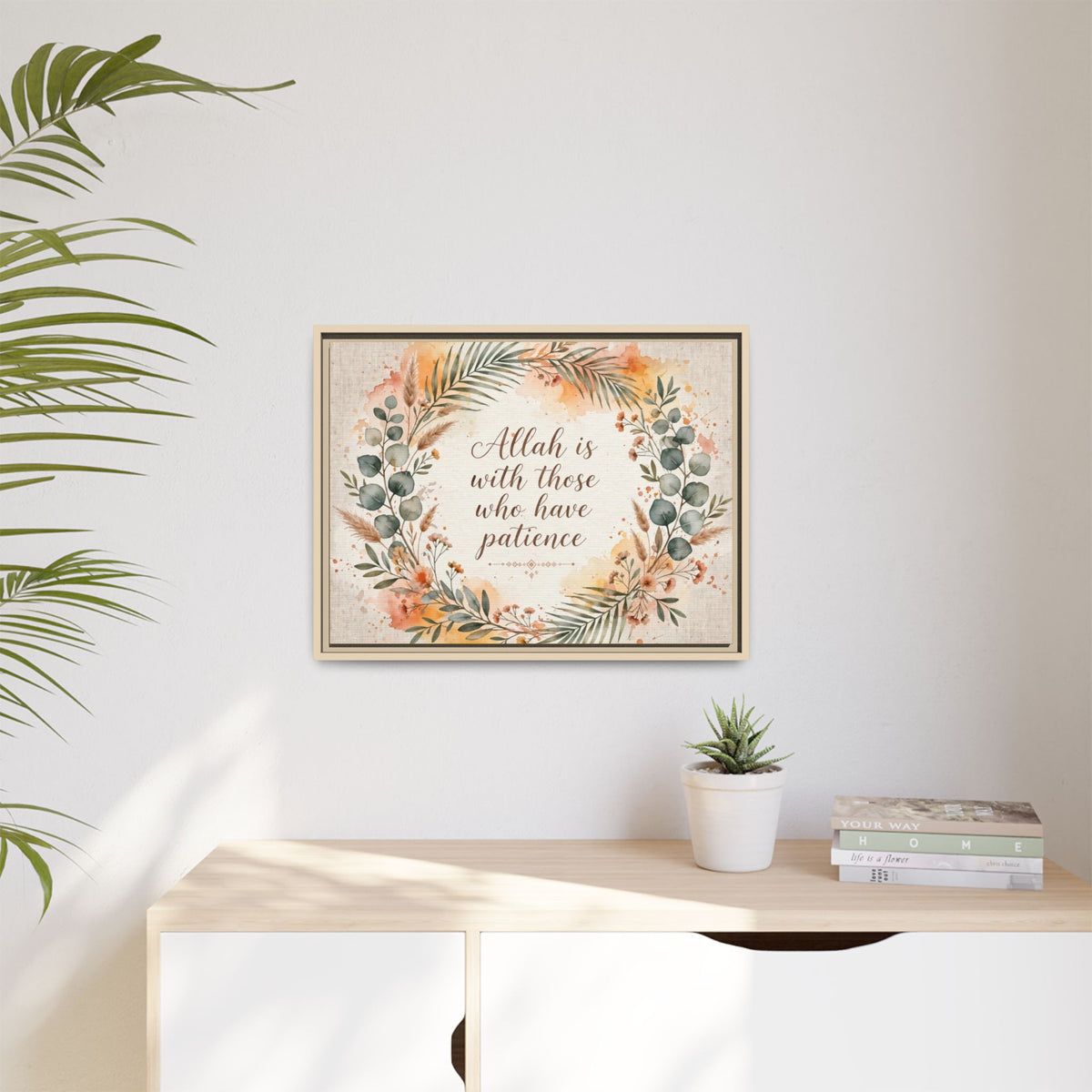 Matte Canvas, Framed (Multi-color)