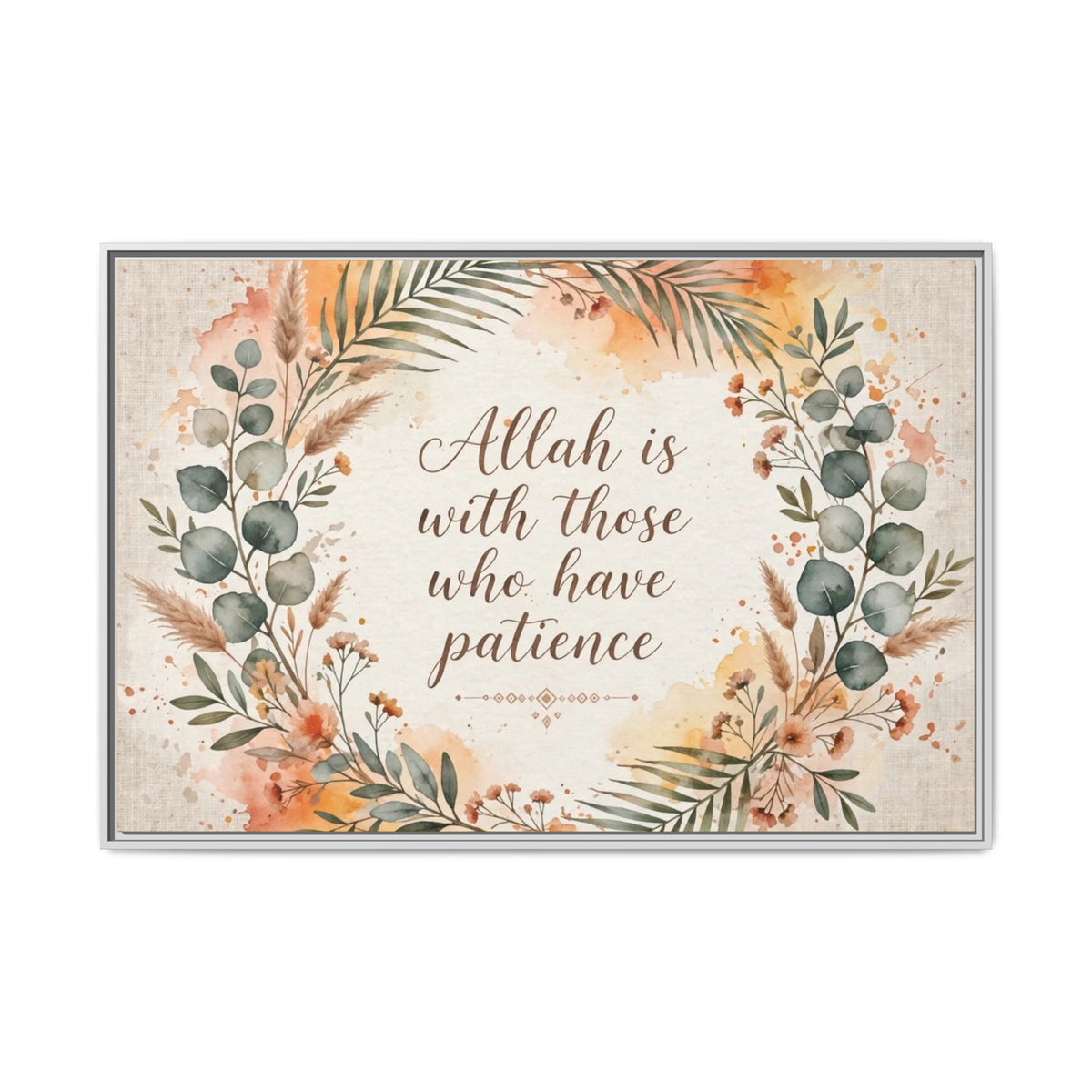 Matte Canvas, Framed (Multi-color)