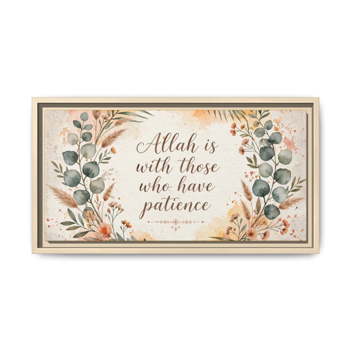 Matte Canvas, Framed (Multi-color)